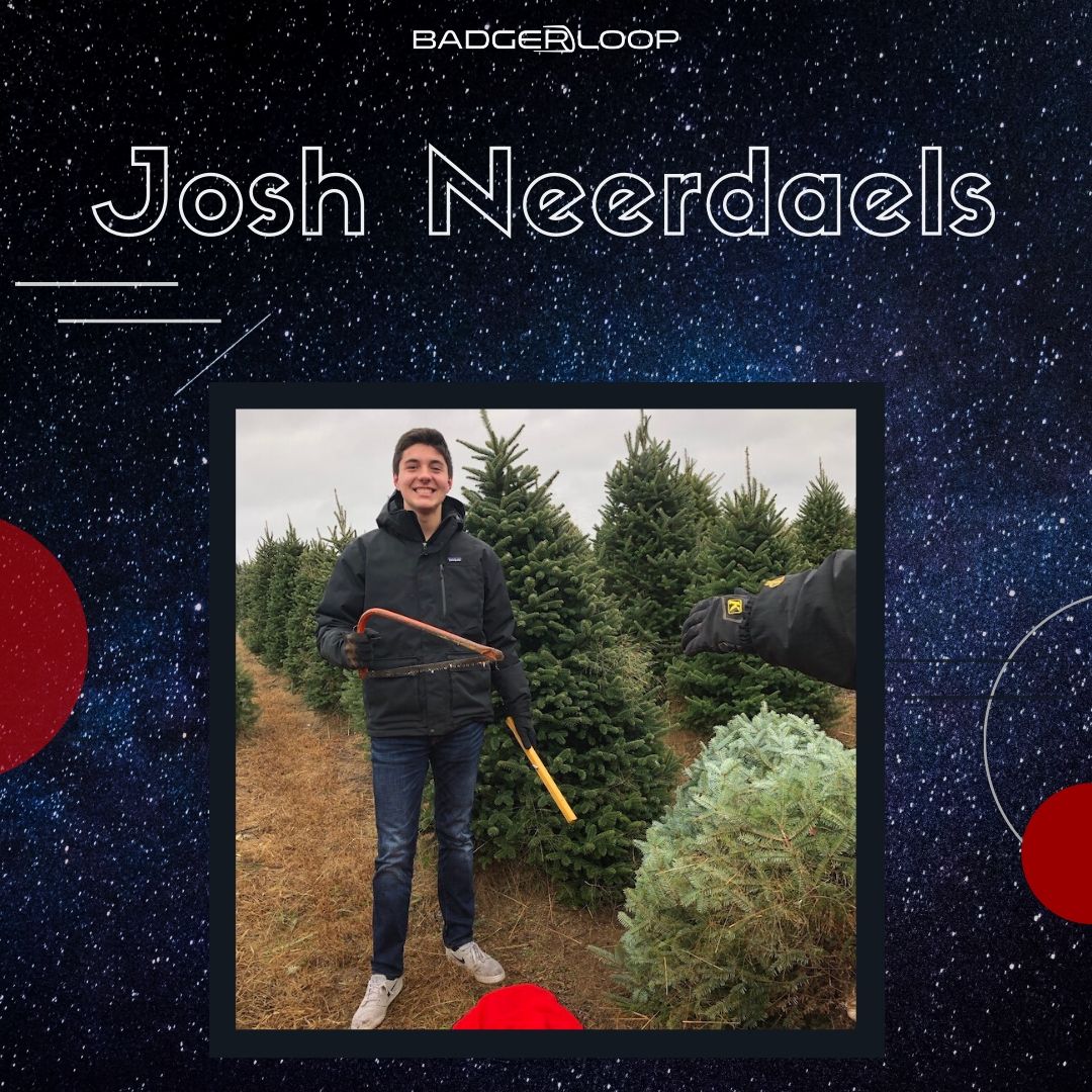uwsolarracing's tweet photo. Meet Josh, our feasibility team lead. The feasibility team is responsible for researching the possibility of hyperloop transportation technologies in the future. Their work is necessary to progress and revolutionize the way we trevel! #Badgerloop #MeetTheTeamMonday https://t.co/eTmJ3q7JIa