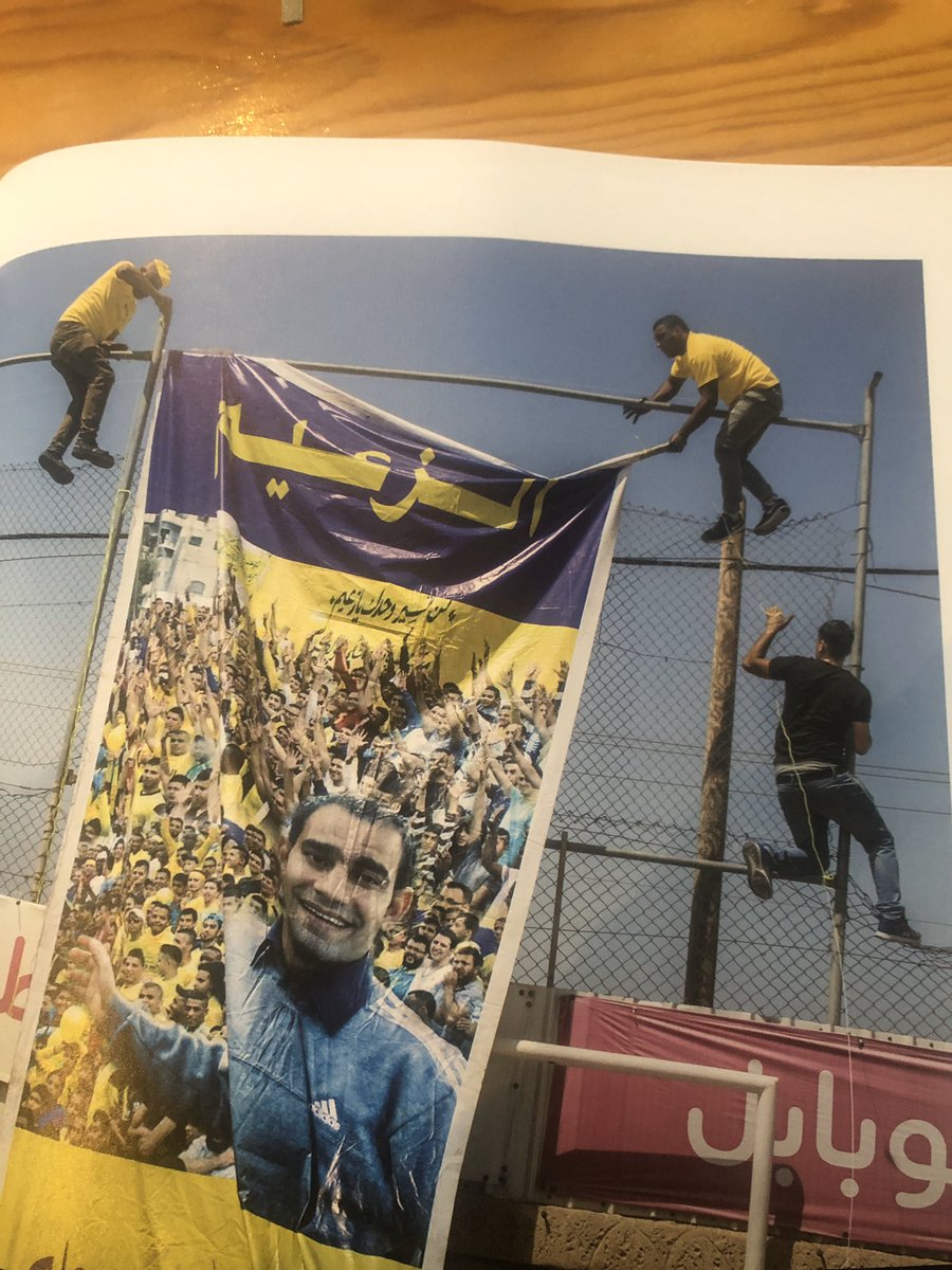 RaulRuizBenito's tweet photo. @MarkazTulk en @ellarguero el retorno de un equipo de refugiados palestinos a primera división, contado por Joseba Zabalza, no todo es tirar piedras en Palestina . https://t.co/jn95nGkV1Y