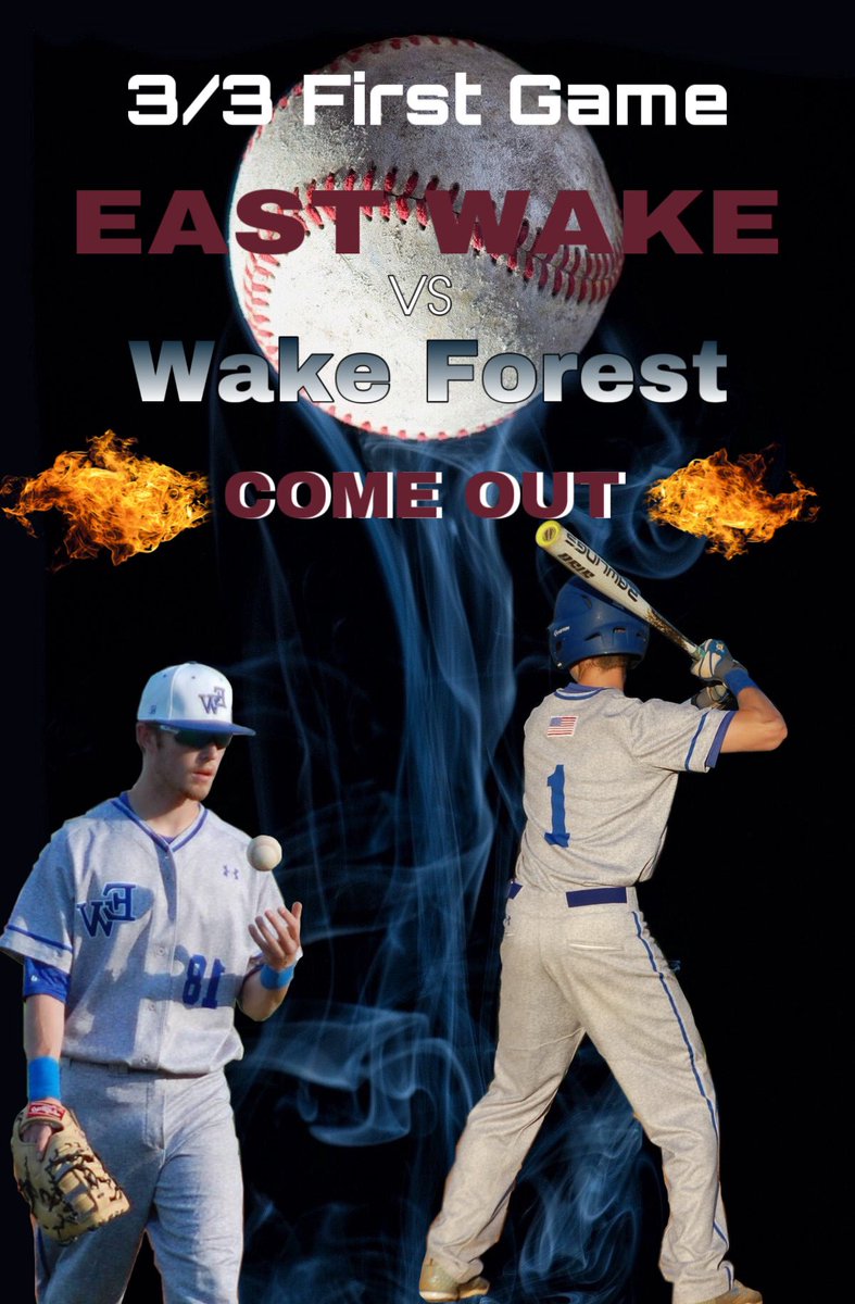 The diamond warriors kick of their 2020 campaign tomorrow at Wake Forest. Come out and support your warriors!⚾️❗️❗️❗️