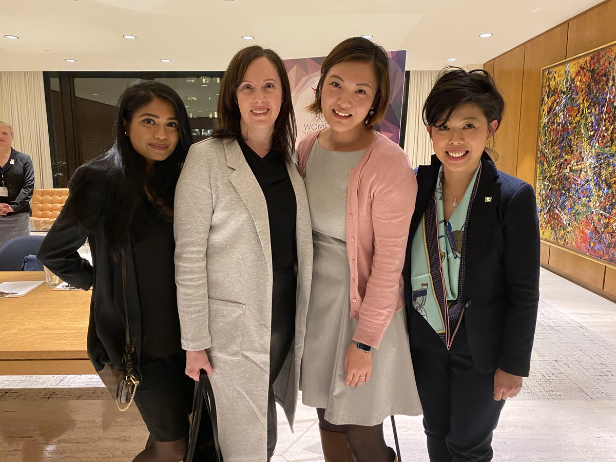 ZouJill's tweet photo. Such an honour to attend the 2020 YWCA women of distinction recipient announcement event! It’s truly inspiring to hear from these incredible women leaders! Now let’s go back to help our customers with their last minute RSP contribution! @jenlcowling @RachaelWong_TD @scott_belton https://t.co/s6QRfJd5xj
