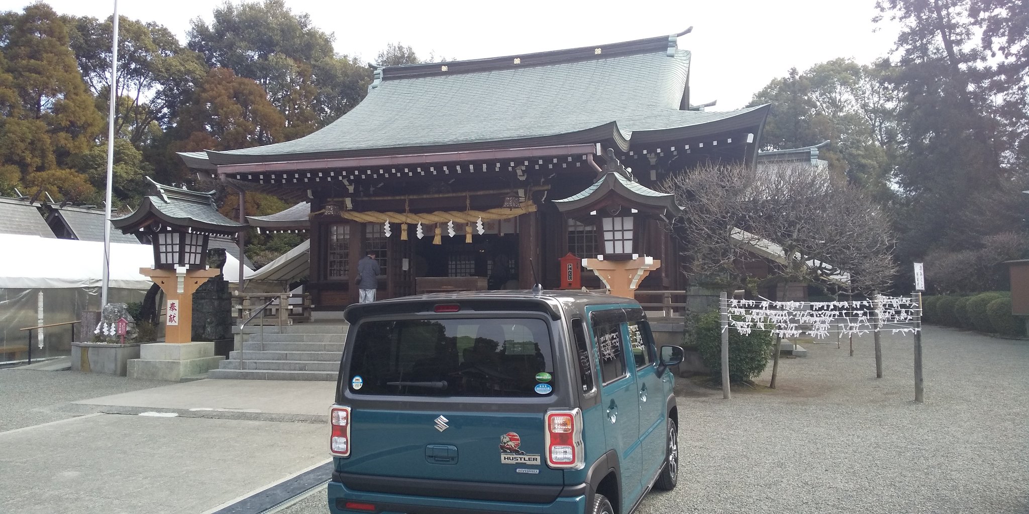 健軍 神社 車 お祓い 1854