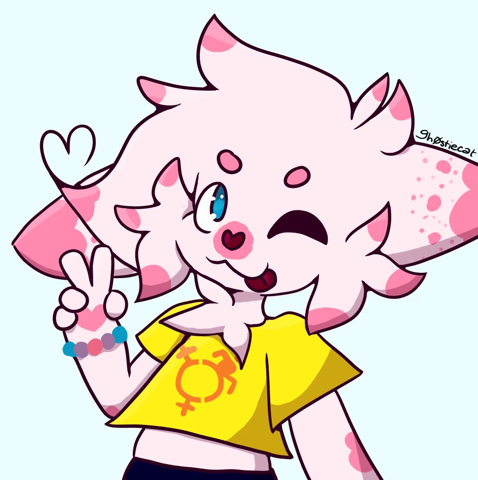 gh0stiecat's tweet photo. i found my tablet pen again 🥰 #furry #Furryartist #furryfandom https://t.co/zENFg0RpOY