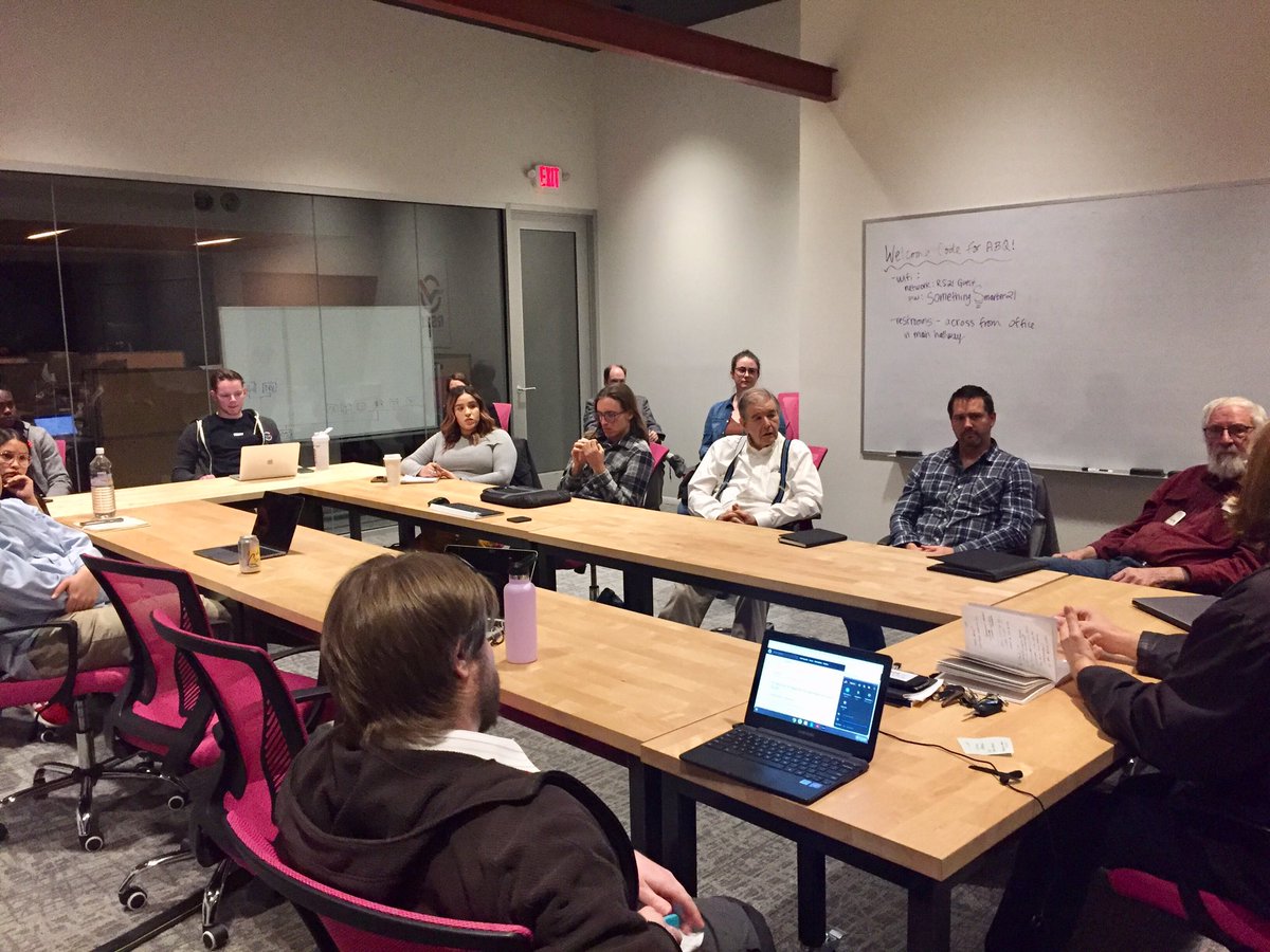 dot_of_scott's tweet image. Great turnout tonight for the @codeforabq meetup at @RS21smarter! #abqtech #abq #codeforamerica