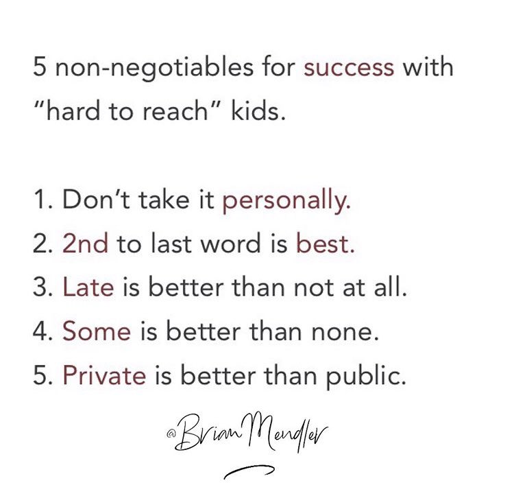 teachercarolh's tweet photo. I love this “2nd to last word” strategy from @BrianMendler ... actually I love all of his message.... if you don’t follow him or have never heard his podcast, you need to! #RelationshipsOverEverything https://t.co/7EO4duRLEO