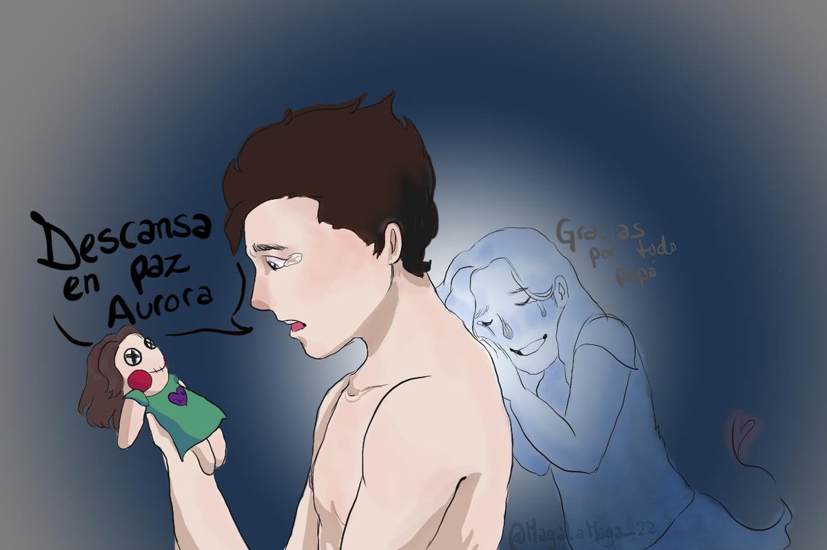 MagaTheMagic_22's tweet photo. Decir adios...

#Karmaland4 #Karmaland #KarmalandFanarts https://t.co/ltnr7xtJZb
