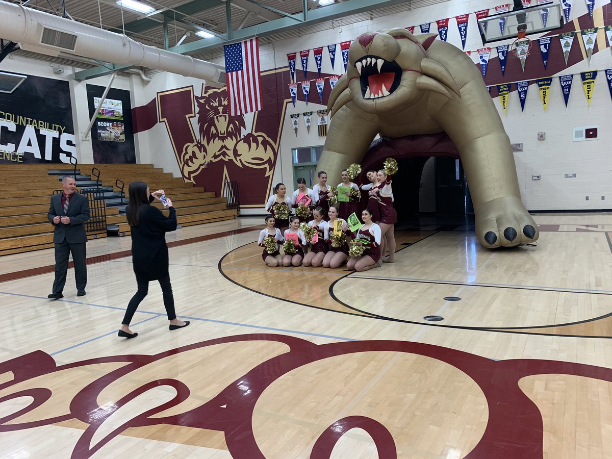 Calm before the storm of showcase night.