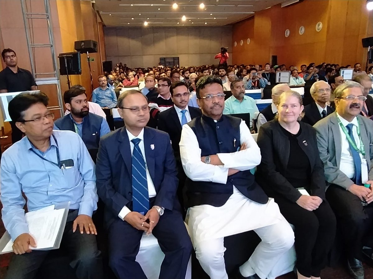 iiest_s's tweet photo. #iiests is knowledge partner in 2nd @ASCETweets India #conference on Sustainable and Resilient Infrastructure (CRSIDE 2020) at #Novotel Kolkata. Honble Director, @iiest_s, Honble @USCGKolkata, Honble #mayor, #Kolkata, @AECOM vice pres, #ASCE pres. inaugurated it. @HRDMinistry https://t.co/Q9HRy6MMG7