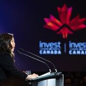 CommerceCanada's tweet photo. La ministre Ng a mis en valeur les avantages à investir au Canada pour que notre secteur minier reste l'un des plus grands exportateurs de minéraux et de métaux au monde lors d'une allocution à la clôture de #CanadaatPDAC. #ACPE2020 https://t.co/AZgOFTGmIX