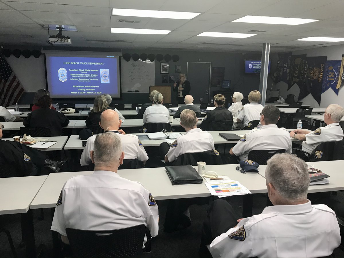 lbpd_volunteers's tweet image. Our 2020 Volunteer Senior Police Partners Training Academy started today.  We have six new recruits. Off to a great start! #LBPDSeniorPolicePartners #Training #JoinLBPD