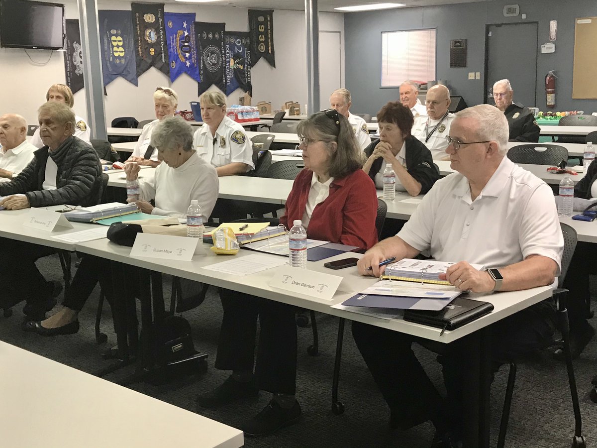lbpd_volunteers's tweet image. Our 2020 Volunteer Senior Police Partners Training Academy started today.  We have six new recruits. Off to a great start! #LBPDSeniorPolicePartners #Training #JoinLBPD