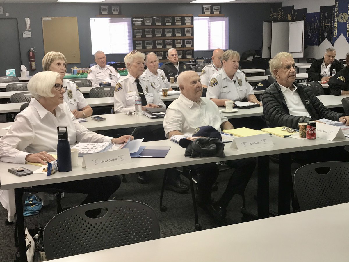lbpd_volunteers's tweet image. Our 2020 Volunteer Senior Police Partners Training Academy started today.  We have six new recruits. Off to a great start! #LBPDSeniorPolicePartners #Training #JoinLBPD