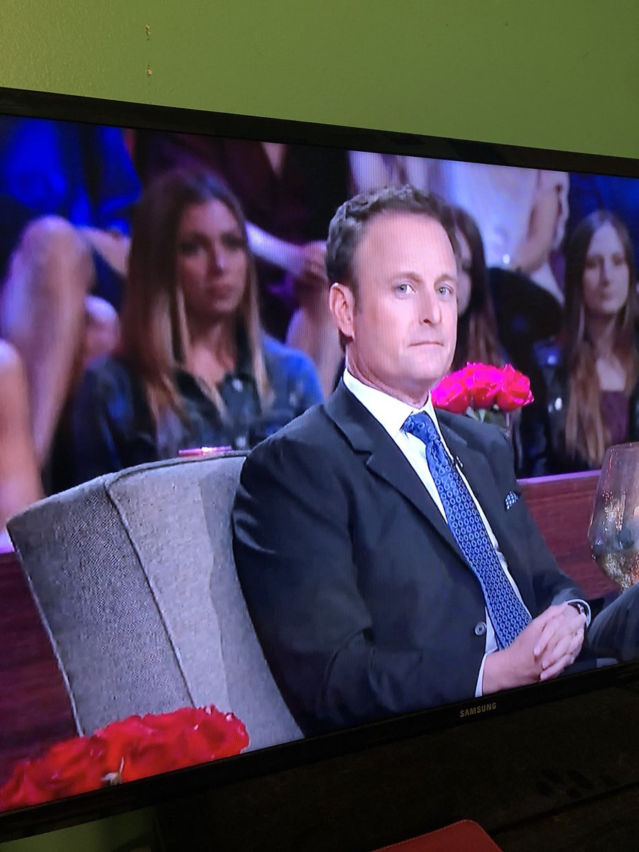 Maria34026783's tweet image. Chris Harrison looking at us like he’s apologizing we gotta watch this #TheBachelor