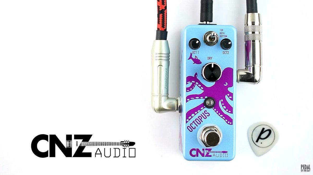 pedaloftheday's tweet photo. NEW DEMO VIDEO: The @CNZAudio SOC-10 Octopus Octave:
https://t.co/us4R1LLVPK
#pedaloftheday #music #guitar #effects #pedals #potd #demo #video #review #cnzaudio #octopus #octave https://t.co/Hv4RJPJX90