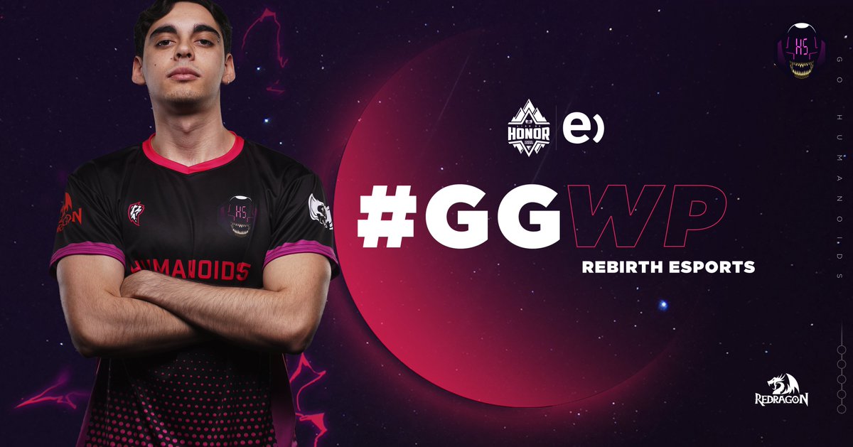 Humanoids_5's tweet photo. ¡GG WP @Rebirthe_Sports !
Tuvimos un buen inicio, pero el Fénix despertó.
Aún hay camino por recorrer y detalles por pulir, pero seguiremos dando lo mejor de nosotros 🛸
@RedragonCL 🛸 #BeHumanoid #GOH5 https://t.co/qwm6AgoCIG