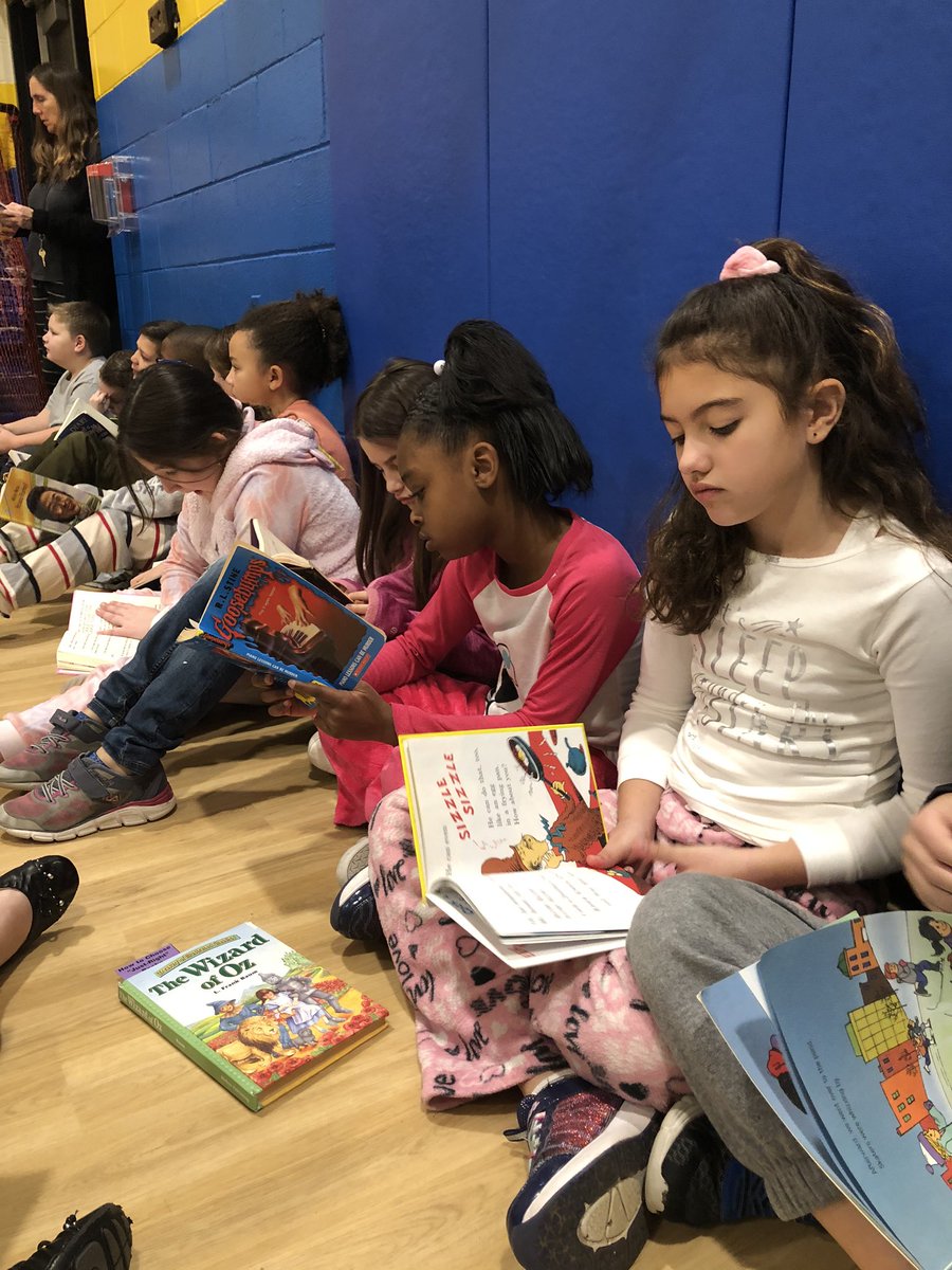 MsDyevoich's tweet photo. I look forward to our school-wide βread-inβ every year! π Best way to kick off #RAAWeek!! #FSDKidsRead @FSDVikings https://t.co/BxQxmSAnR1
