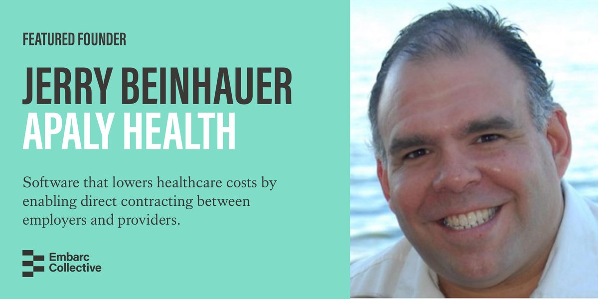 EmbarcCollectiv's tweet photo. "Our long-term vision, as I mentioned above, is to re-focus and support the U.S. healthcare system back to its key fundamental event: the physician-patient interaction." — Jerry Beinhauer, Founder of @ApalyHealth

https://t.co/JamSyT9zDG

#WeEmbarc #MakeItTampaBay https://t.co/RzOxl6zdg9