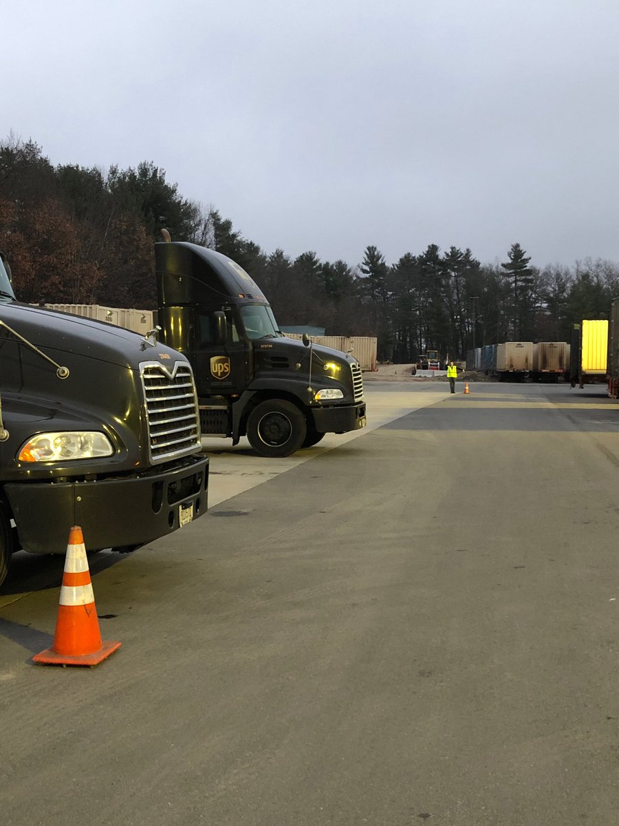 Following distance demonstration by the Chelmsford group.