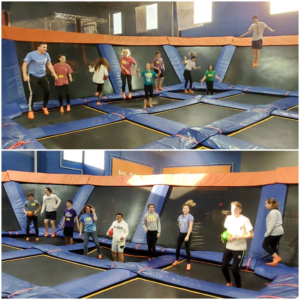 MsKogut's tweet photo. My @HandleyInteract family β€ #skyzone #boardbonding https://t.co/YFNUrPiIex