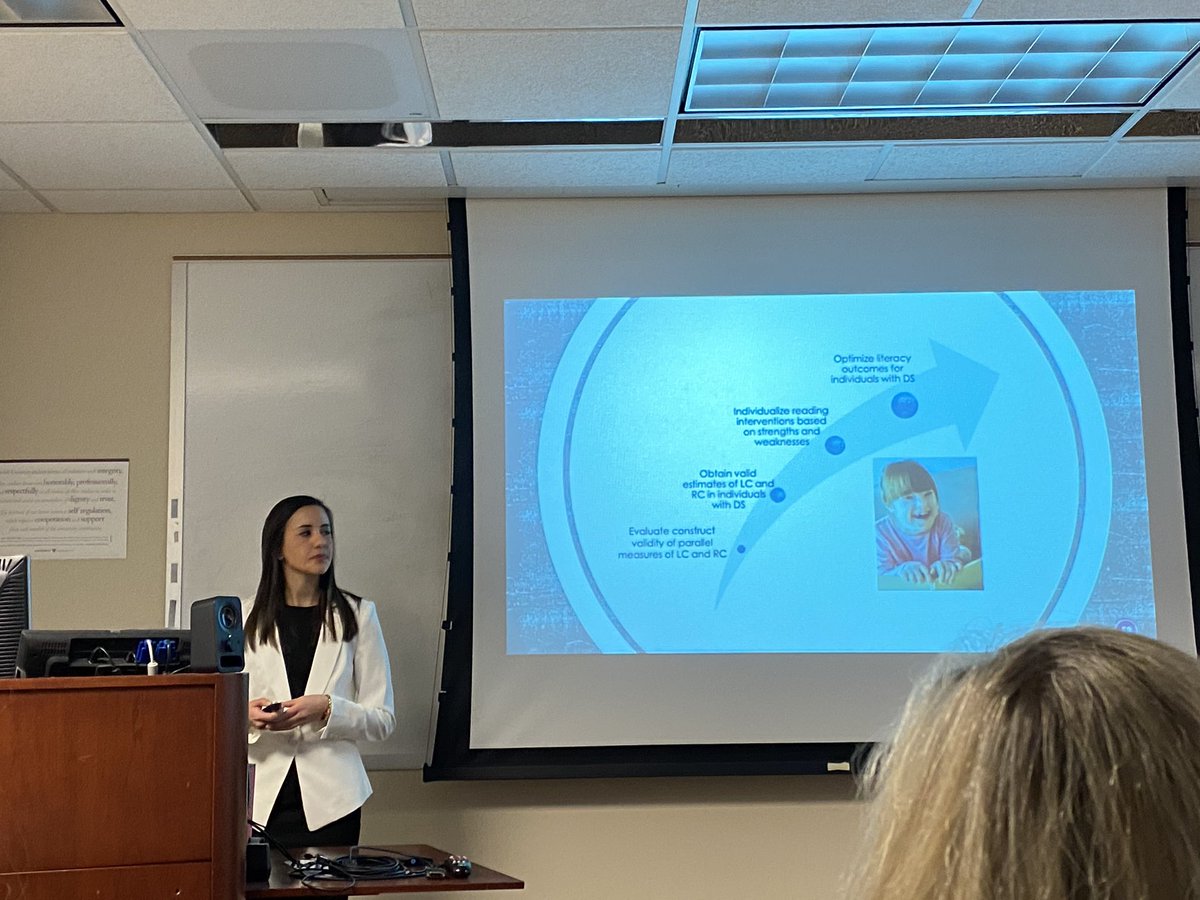 Excellent dissertation defense today by <a href="/AlisonHessling/">Alison Hessling</a>! “The not so simple view of reading in Down Syndrome.” Congratulations!