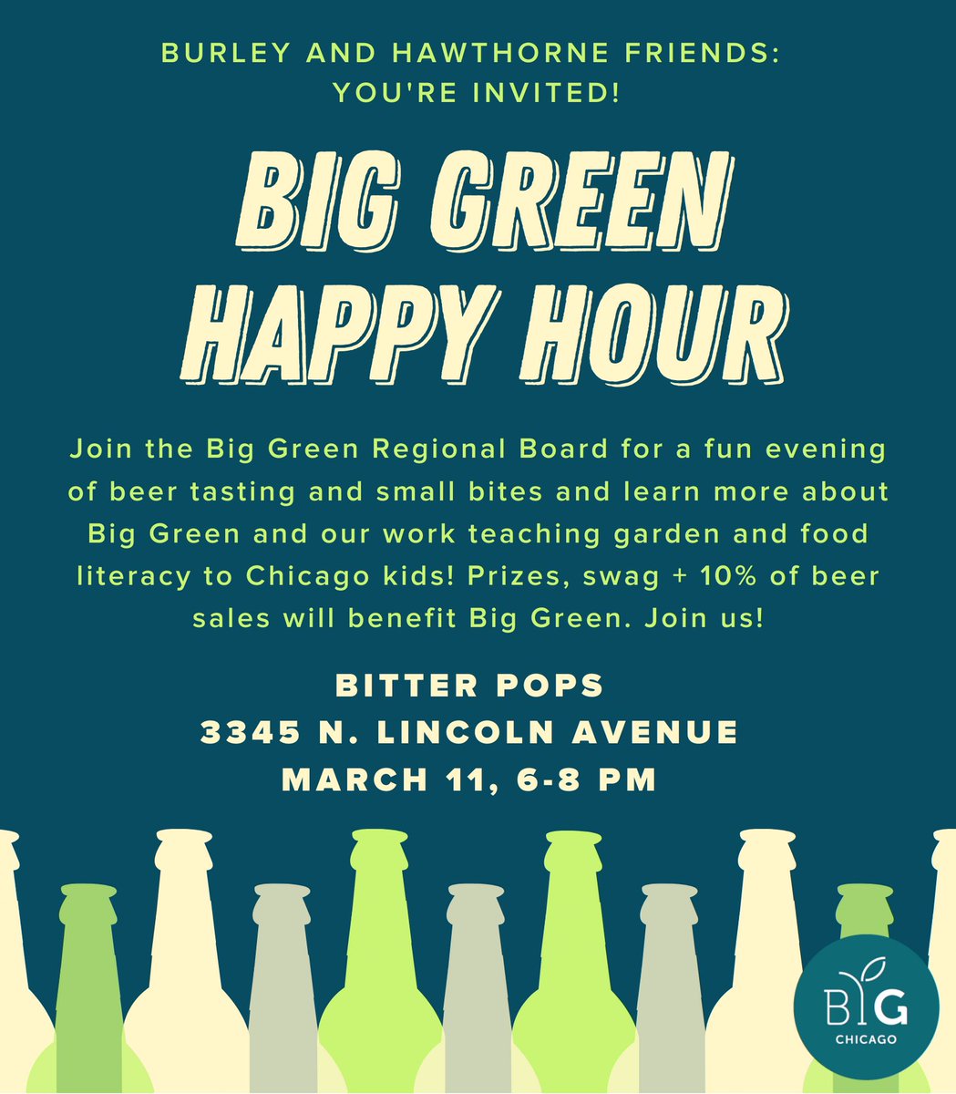 KristyP9982's tweet photo. @BurleySchool Come join us Burley Parents at Bitter Pops on March 11th to learn about @biggreen learn how to get involved with this amazing organization!!! https://t.co/KWmMgDKexo