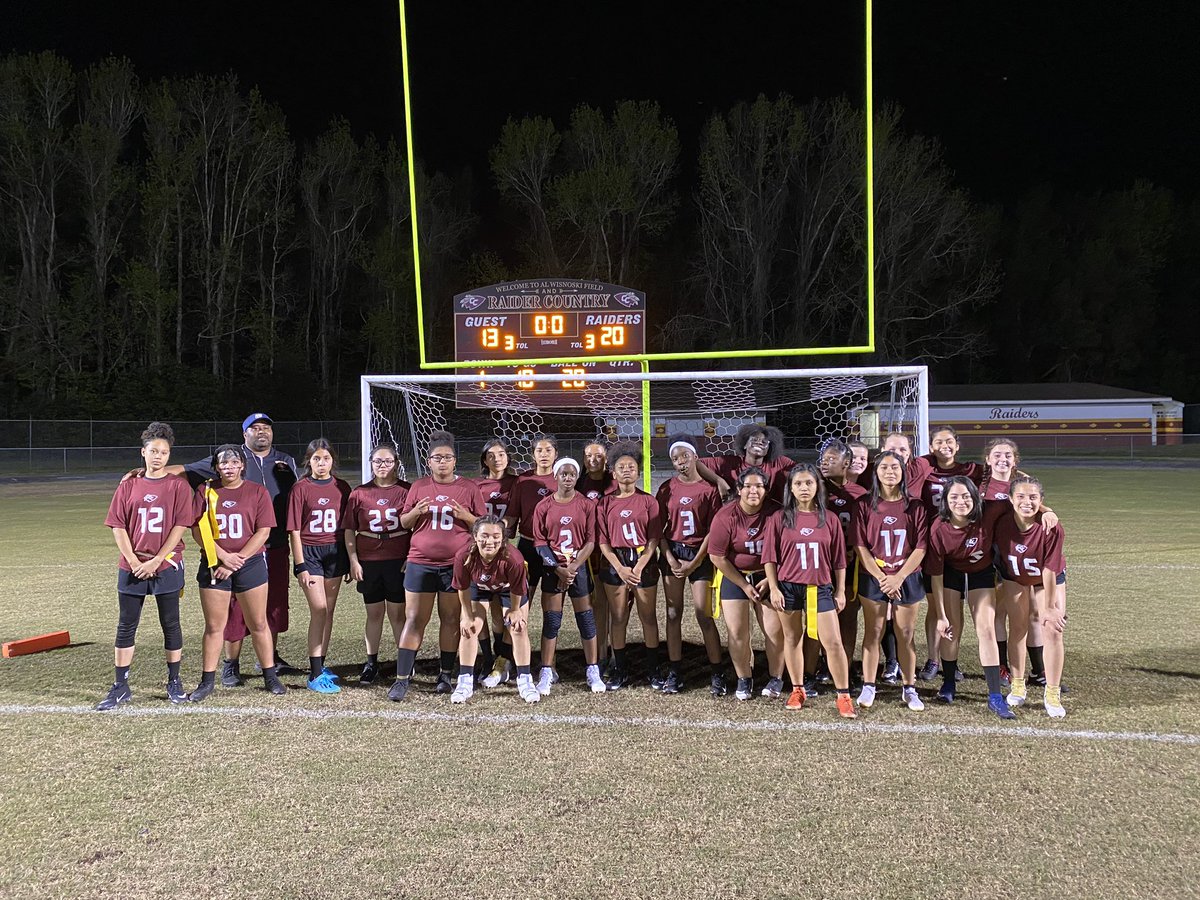 First ever win in flag football.   CCHS defeated Pierson Taylor 20-13.  @diabolicalmarky <a href="/FlaHSFootball/">FloridaHSFootball.com</a>