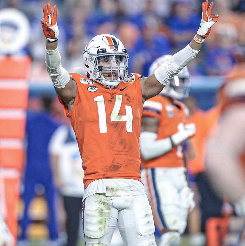 josh_mccarron8's tweet photo. After a great call with @Coach_Popp, I am extremely excited to announce I have received an offer from Virginia!!🔵🟠🔵🟠#GoHoos https://t.co/HJkC4Hmwp7
