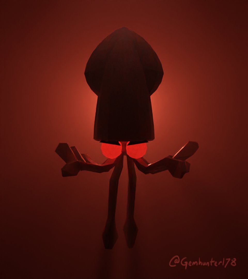gemhunter178's tweet photo. This #supervillain #squid for today's #mondaymixup from @DigiDailies! (wow I compressed that into one sentence)
Hastily modeled in #blender (see second, solid view)!
#digidailies #digitalart #b3d #Blender3D https://t.co/LG5PL4h8Kj