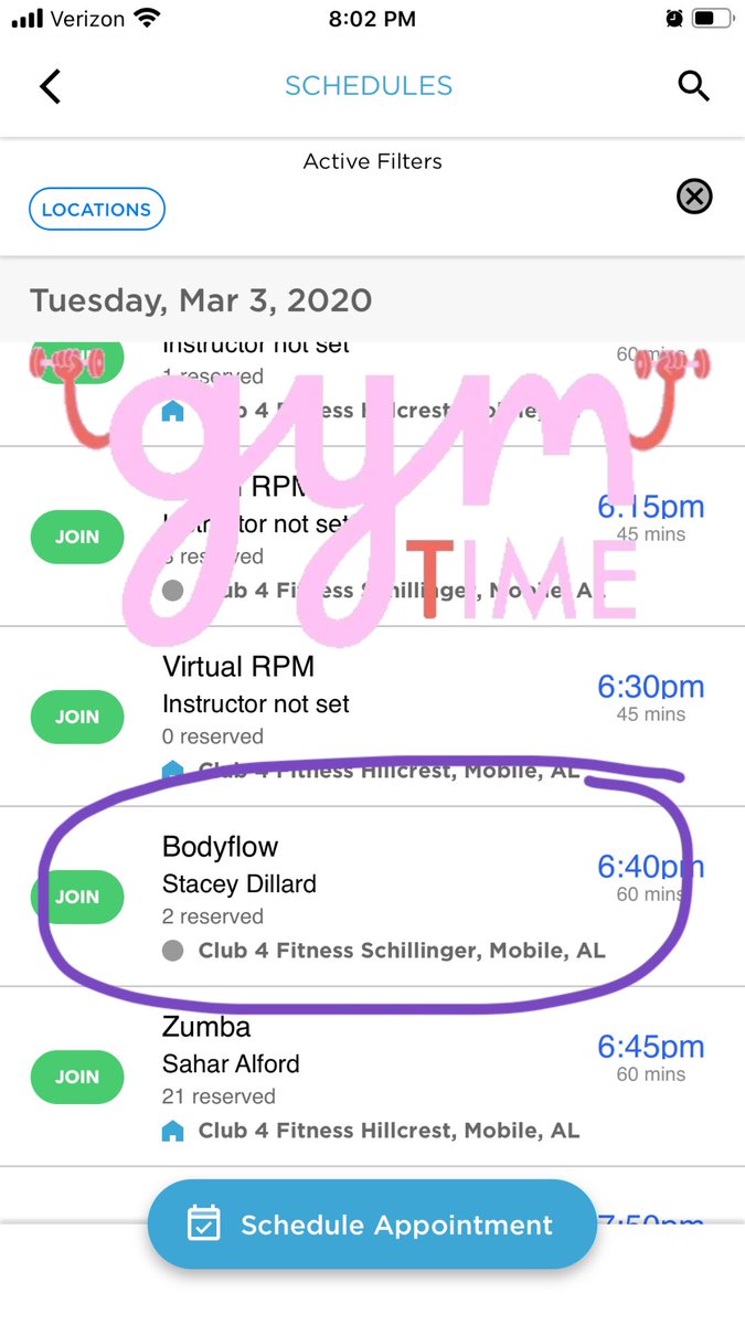 Mrs_SDillard's tweet photo. Only 4 weeks until Spring Break. It's time to sign up and join me for BodyFlow Tuesday night at 6:40 @Club4Fitness Schillinger location #club4fitness https://t.co/c6rG8KBeYa