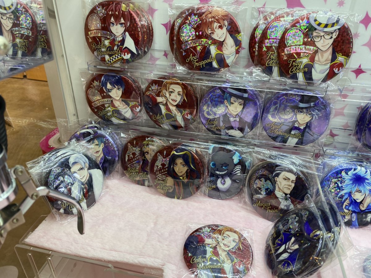 キャラポップストア新宿マルイアネックス 景品情報 ディズニー ツイステッドワンダーランド 缶バッジ 物語のはじまり 只今全種再再入荷いたしました Vol 2は再入荷しておりません こちらは1600円で1個の獲得保証付きです ツイステ