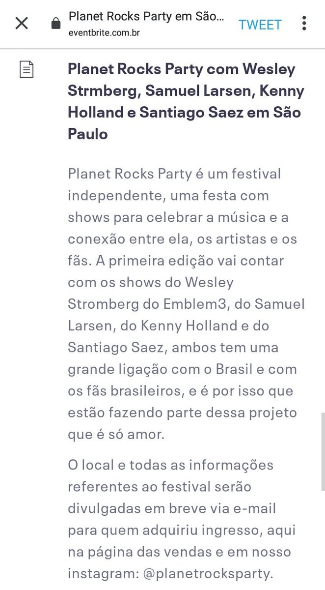 PortalWesleyBRA's tweet photo. ATUALIZAÇÃO | O Meet &amp; Greet do @wesleystromberg já está disponível no valor de R$150,00 (Lote 1) e o nome dele também foi incluído na descrição do festival que acontece no dia 08/08! 

Para comprar, acesse: https://t.co/Q2l9mwvu9V https://t.co/AdpLzftbB1