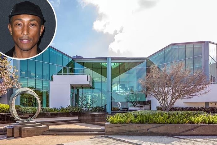 RapUp's tweet image. Pharrell has listed his Beverly Hills mansion for $17 million bit.ly/3cpMGiK
