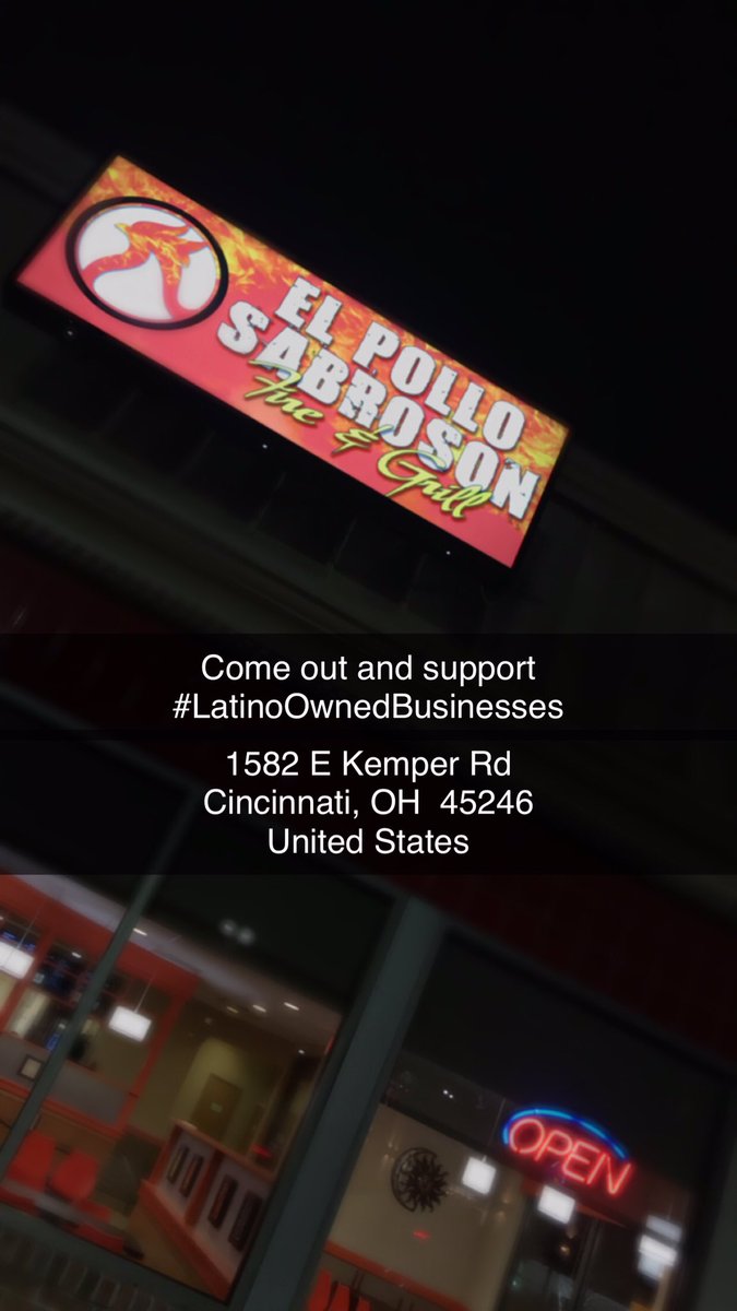 Come out, eat, support.