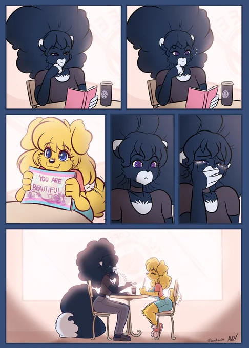 I wanted to make a quick one-page comic about the importance of kindness and validation. 