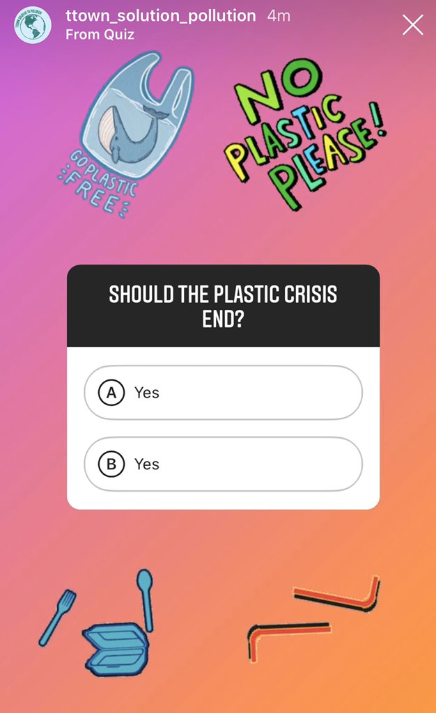 ttownsolpol's tweet photo. Hmm. I wonder what the answer may be? #plasticpollution #plasticfree #PlasticBagBan #NatGeoChallenge @NatGeoEducation https://t.co/Sr6RDGl4XV
