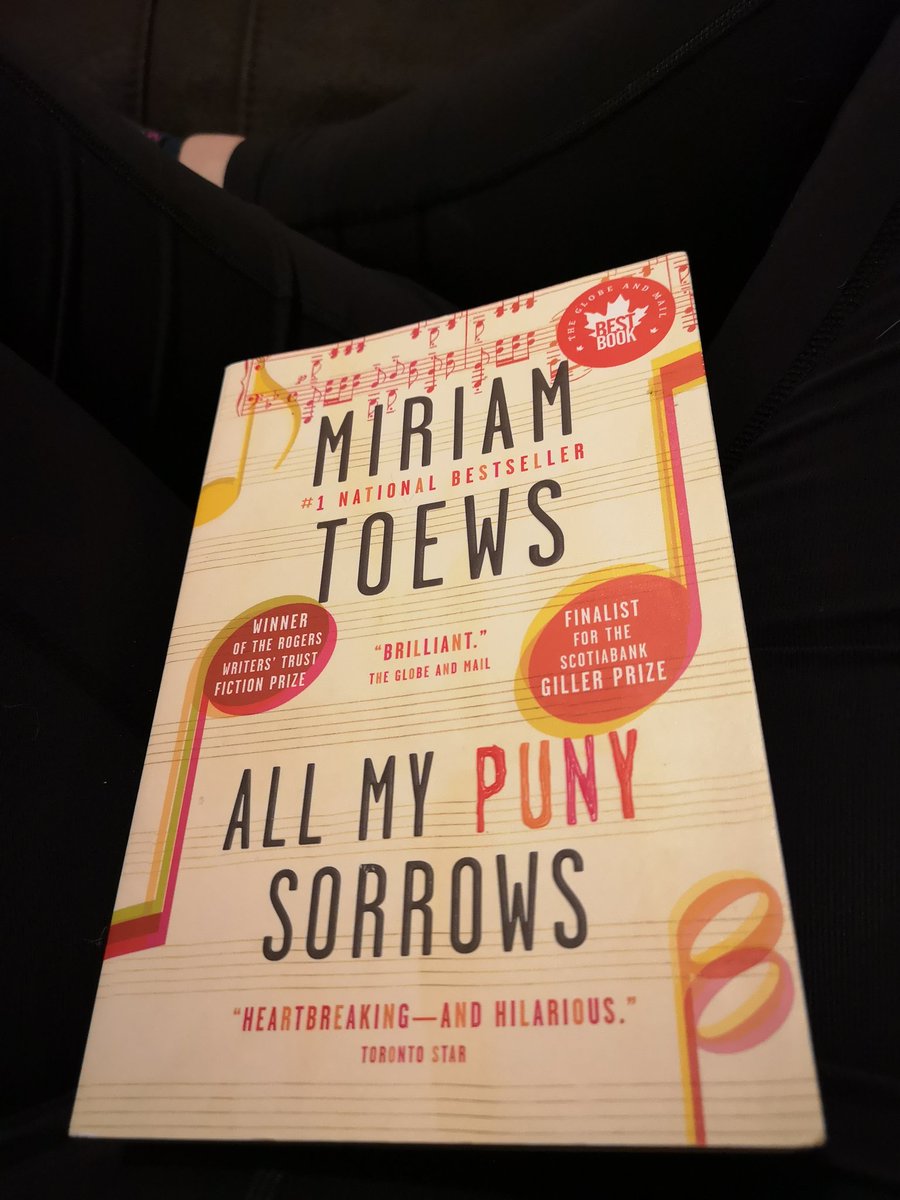 I really wanted to like this book - but I couldn't get into it/it wasn't for me. It was a DNF for me (I did look up the book summary online though )All My Puny Sorrows by Miriam Toews .25