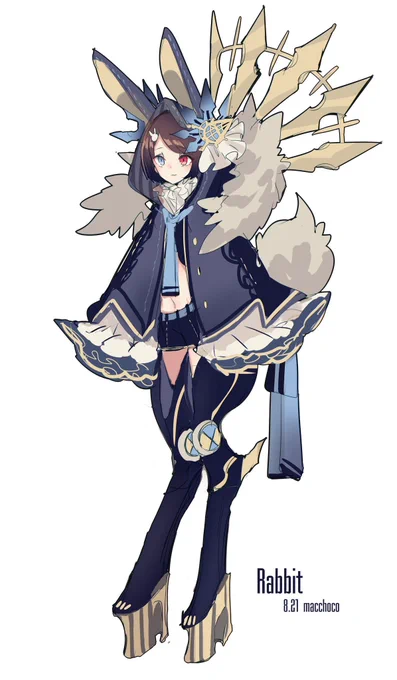 #うさぎの日
お、うさぎの日か!
創作、ファンアート混ぜ混ぜ 
