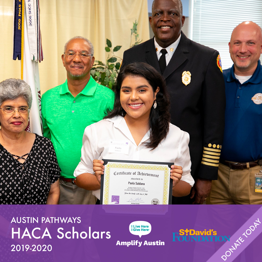“Me being helped, seeing people who look and talk like me helping me, who have gained a higher education for themselves, made me see what I want." 

<a href="/AmplifyATX/">Amplify Austin</a> now! Donate today: bit.ly/38g10Hi

#makethefuture #Amplify2020 #amplifyatx #highered #AustinPathways