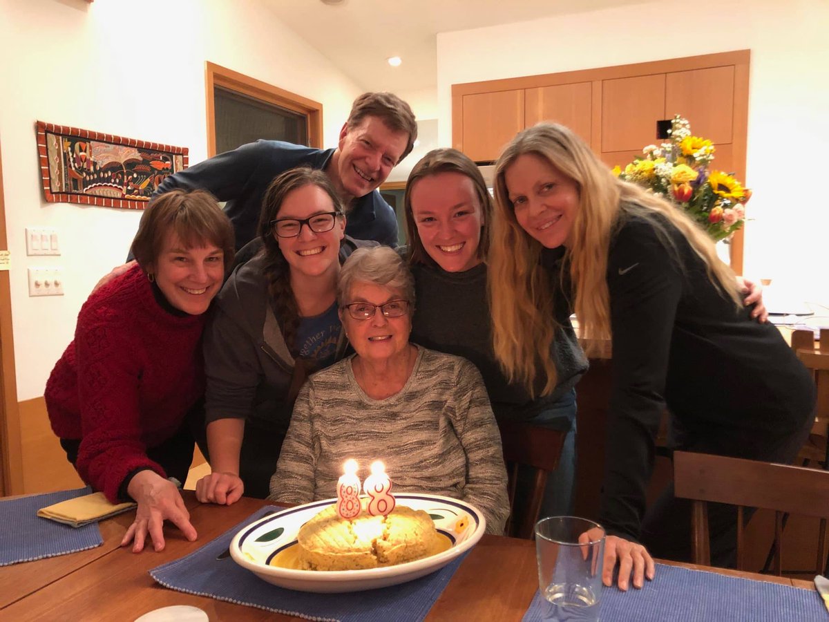 Wishing the very happiest of birthdays to my mother-in-law, Sara Neubauer! She is a spunky 88 year old! She has been a role model and inspiration to everyone in our family. Her commitment to service and community continues to inspire me everyday.