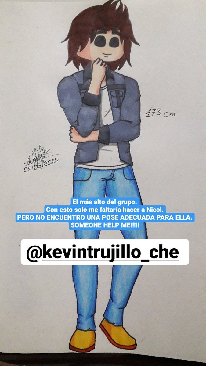 yebyche's tweet image. Y con esto ya van 4 de 6 personajes para la tabla de estaturas.
#draw #cartoon #sketchboy #ilustracion