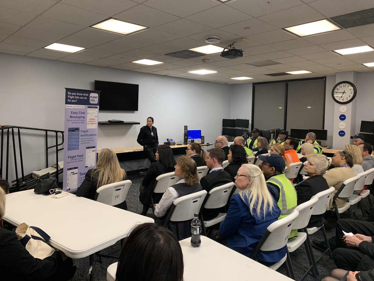 Packed house for CDC briefing at IAD. The best precaution is to regularly wash your hands for 20 sec and if you don’t want to count “sing the birthday song”! <a href="/OmarIdris707/">Omar Idris</a> @BUZZBEAA <a href="/HendyGeorge/">George Hendy</a> @Thereal_IAD_Ed <a href="/FlyWithRachel/">Rachel Shaw</a>