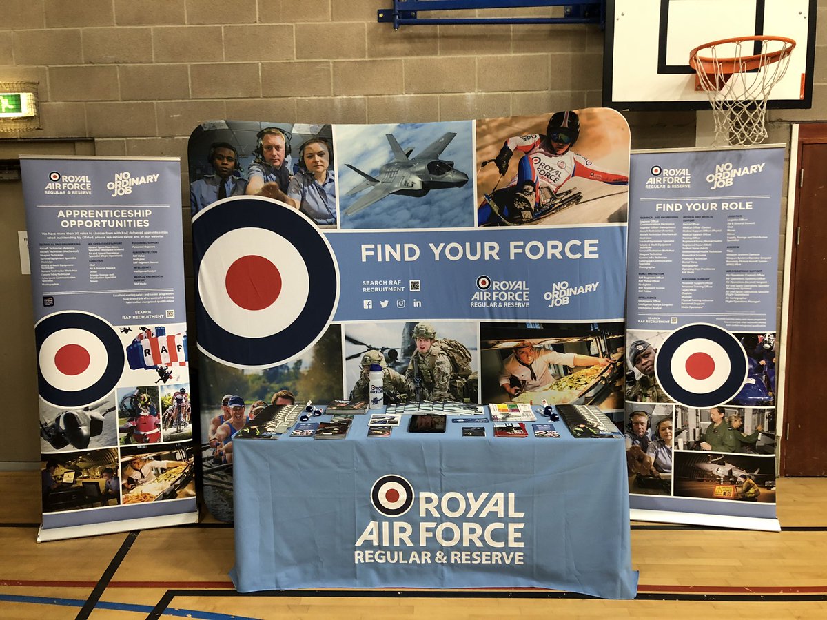 Come see Cpl Hales from the RAF careers team, between 0900-1500 <a href="/SpiresCollege/">The Spires College</a> . We will be here to talk to you about the multiple apprenticeship opportunities available in the RAF for individuals aged 16-47.