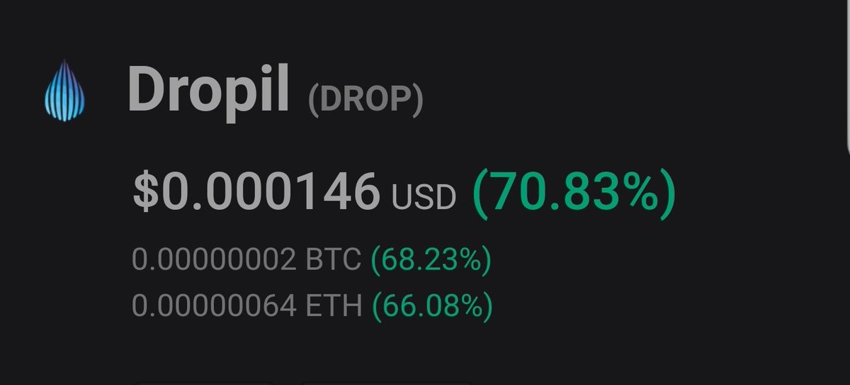 Crypto_Cartels's tweet photo. Stay in the loop & ahead of the game ๐๐ฐ๐ create a #passive #income using #DROPIL #JADE earn #Crypto 24/7.. #BTC #DROP #ETH #USDT https://t.co/3pOdZ14epn