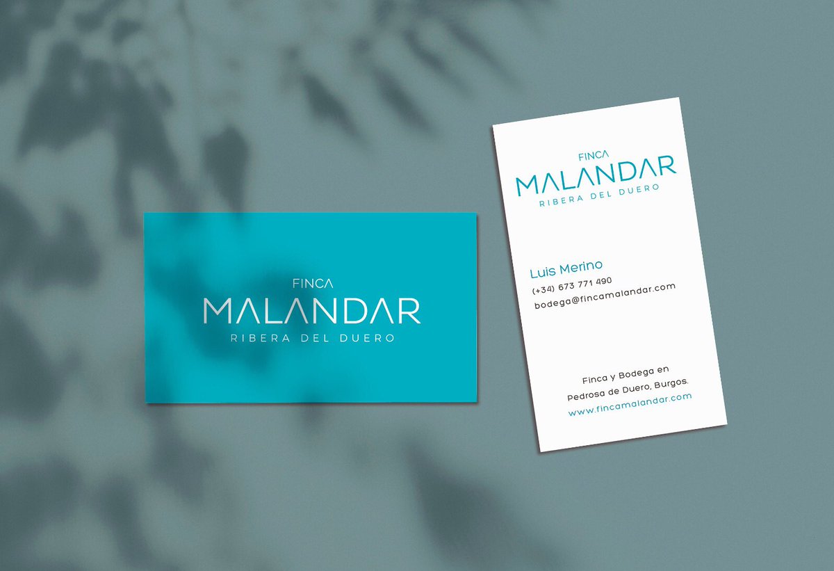 AlSurEstudio_'s tweet photo. Diseño de tarjetas para Finca Malandar Ribera del Duero https://t.co/G0NVunZLzU