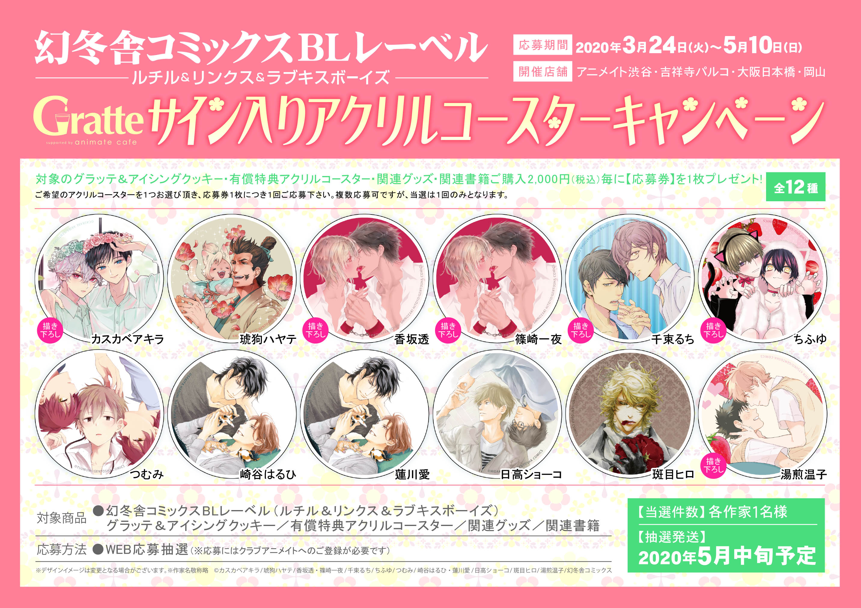パネル ニューアートフレーム ナチュラル 【BLグッズ】グラッテ