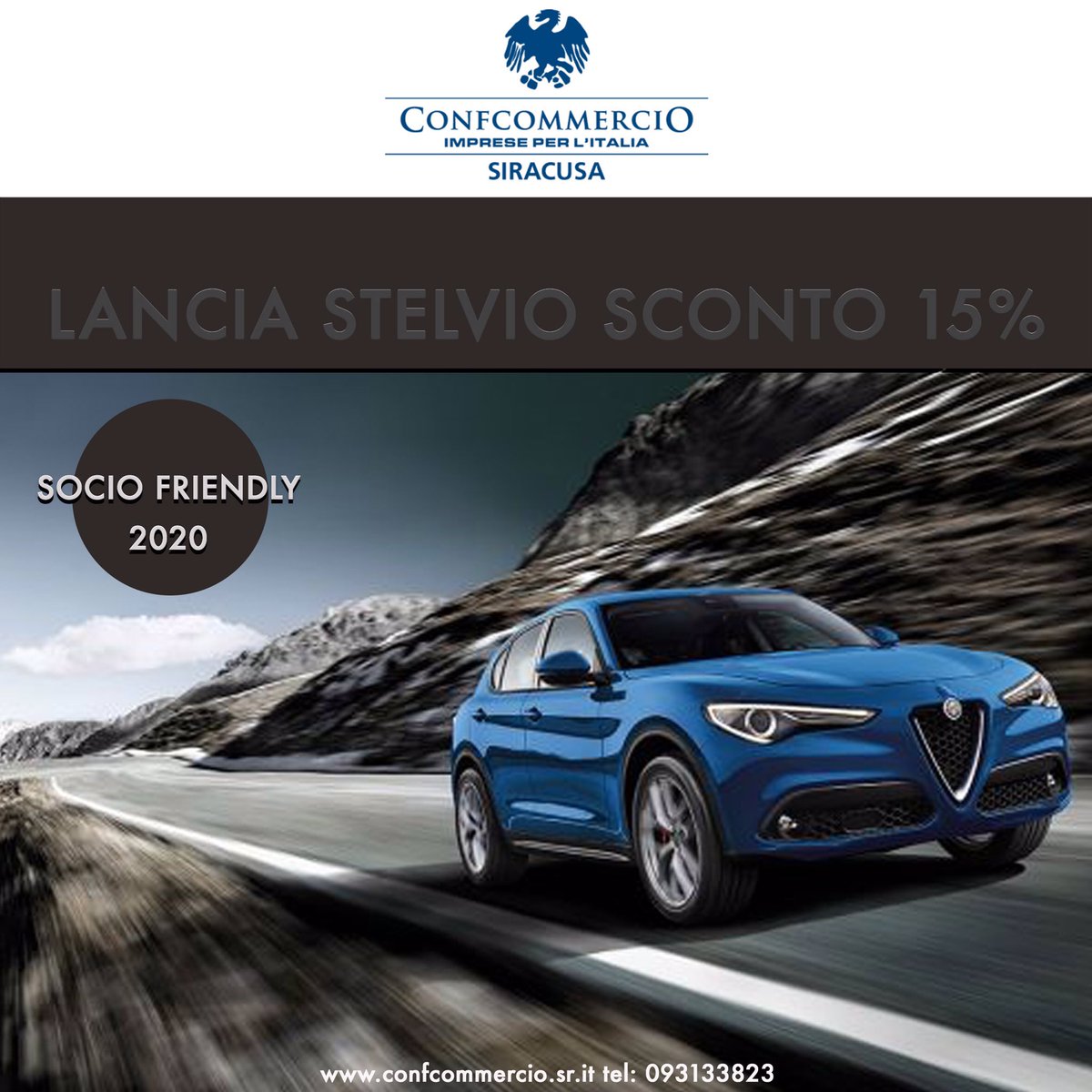 ConfcommercioSR's tweet photo. ✅ Ti aiutiamo a crescere. Il vantaggio di essere #socio Confcommercio. #friendly 2020
🔹Contatta i nostri uffici, personale qualificato e attento ti permetterà di scoprire #servizi e #convenzioni utili per la tua azienda. 
🔹Tel: 093133823 https://t.co/TRSnu7N9pc https://t.co/RNJWtacwam