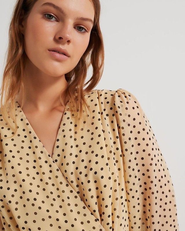 marella polka dot dress