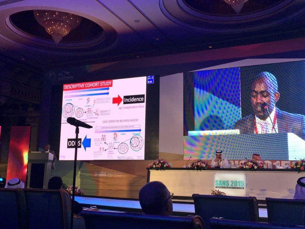 ignatiusesene's tweet image. Saudi Arabia, 2015. On the invitation of Pr. Ahmed Ammar (Thank You Sir) , I gave a lecture on #Research_Methods in #Neurosurgery . The then &quot;little dream&quot; has now been transformed into a &quot;Global Action&quot;. 
@AhmedAm16912744
#Believe_In_Dreams
#Believe_In_Yourself
#Think_Big