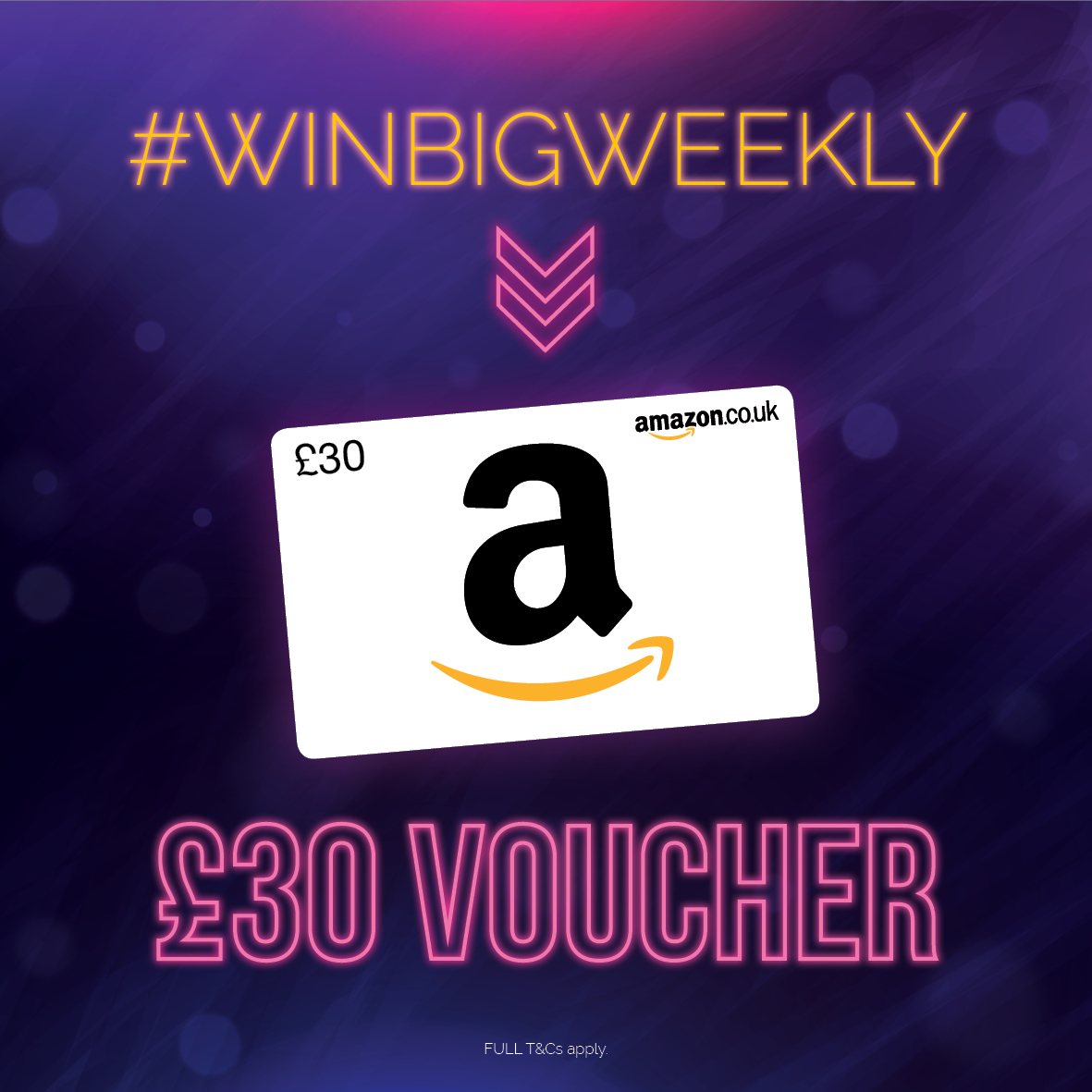 thephonecasino's tweet photo. To be in with a chance of winning £30 Amazon Voucher, all you need to do is RT this post & Follow us. Competition ends Thursday 5th at Midnight.(No Account Req'd)
T&Cs apply https://t.co/BHhaauVbRR
#GiveawayAlert #Giveaway #freebies #FreeMoney #COMPETITIONTIME #WinBigWeekly https://t.co/TyeOF9Tjll