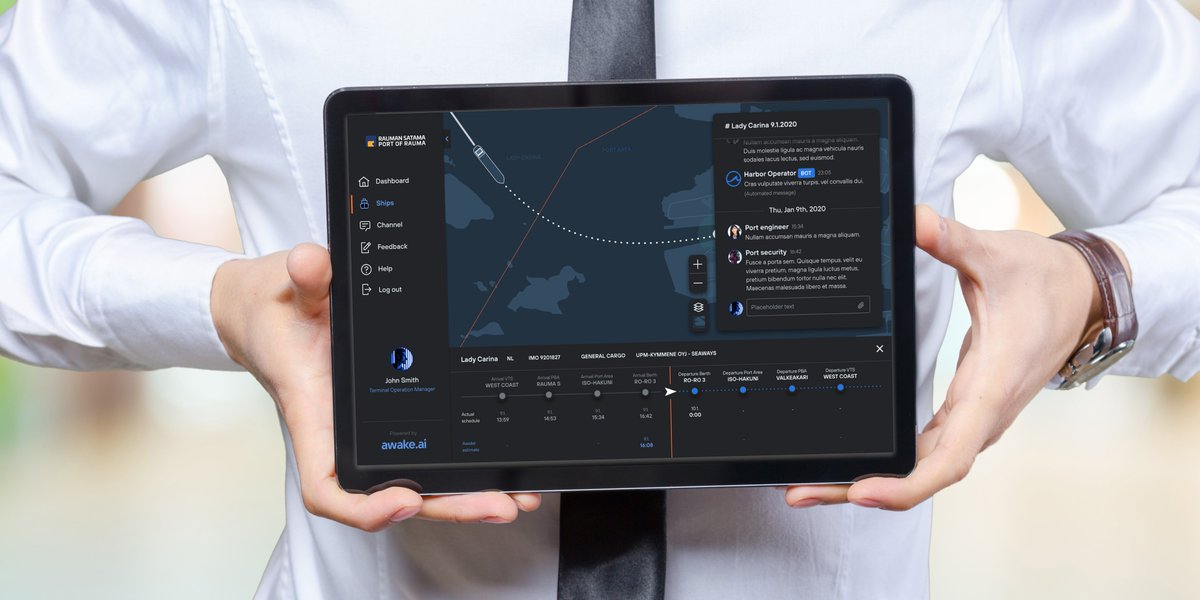 AMDSiloAI's tweet photo. Announcing: https://t.co/7IbyIJa9IK and https://t.co/NEjbMuCOkc collaborate in bringing intelligence to ports and maritime logistics – read our press release https://t.co/qZ00JqDfsM @AwakeAi #maritime #AIforPeople #smartports https://t.co/VwJ3ZAh6Cl