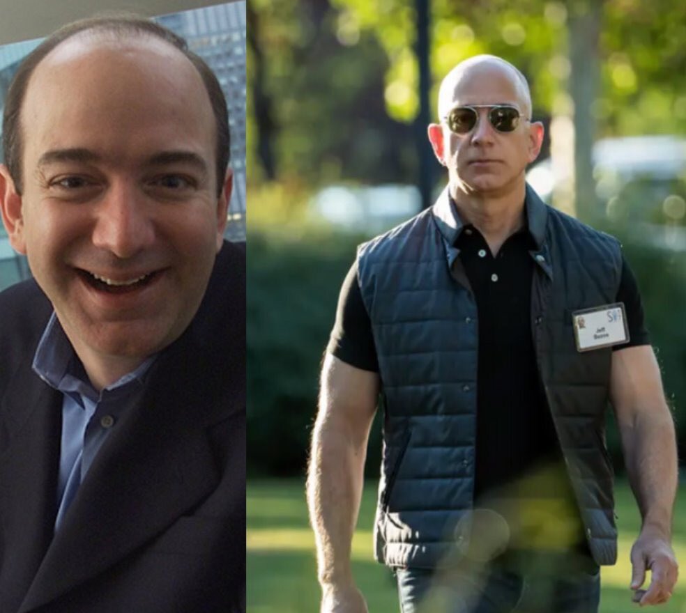 Joseentreprendr's tweet photo. 1999 VS 2020 😂😉🚀
#Confiance #Entrepreneur #Startup #JeffBezos #Amazon #ElonMusk #Paypal #SpaceX #Tesla #SolarCity #JOseEntreprendre #YouStart #Entrepreneurs #Startups #Innovation #Tech #Technologie https://t.co/g7erxjebZn